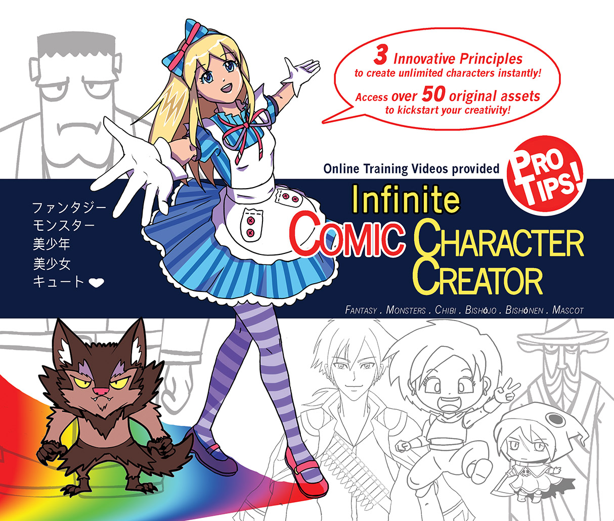 Infinite Comic Character Creator Vol 2. - Singapore Foremost Creative  Workshops for Manga Comic & Cartooning.
