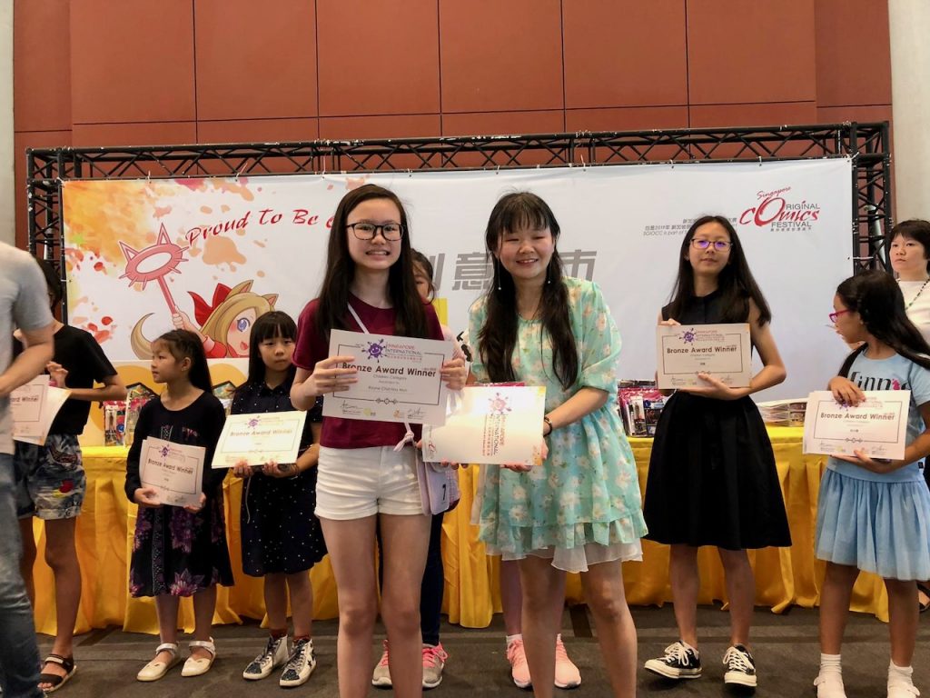 Digital Art / iPad lessons Workshop Ink Fusion Students During Prizes Won In Comics Art Competition 2019 1024x768